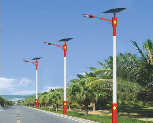 新市民族特色路灯