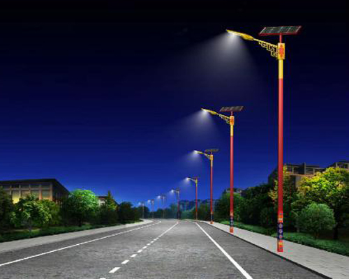 新市民族特色路灯