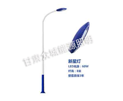 新市爆款市电路灯